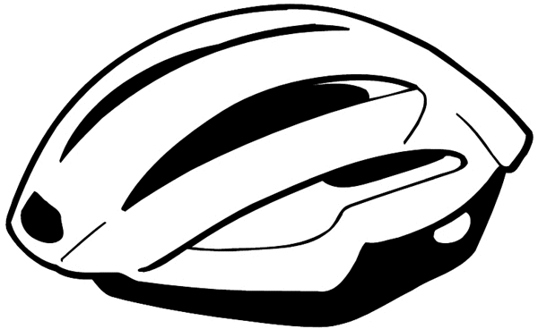 Bicycle helmet vinyl sticker. Customize on line. Bicycles Motorcycles 009-0115  